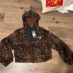 True Religion Leopard Print Jacket